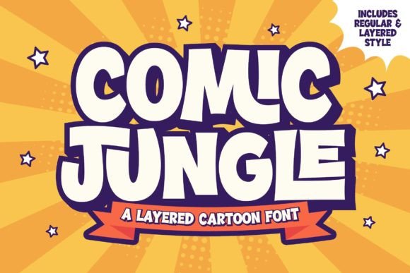 Comic Jungle: A Playful Font for Bold Branding