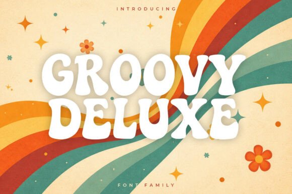 Groovy Deluxe: A Typeface Straight Out of the Psychedelic Seventies