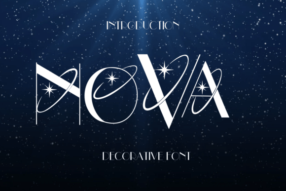 Nova: A Creative Font for Modern Designers