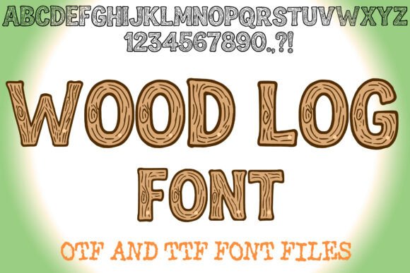 Wood Log: Rustic Charm for Modern Branding